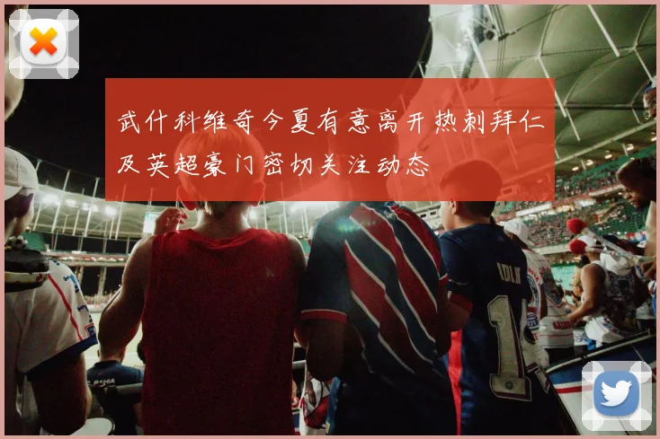 武什科维奇今夏有意离开热刺拜仁及英超豪门密切关注动态